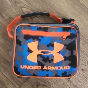 Under Armour Blue and Orange Lunch Bag